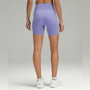 Lululemon Wunder Train High-Rise Short 6” – Dark Lavender | Size 2 | Like New